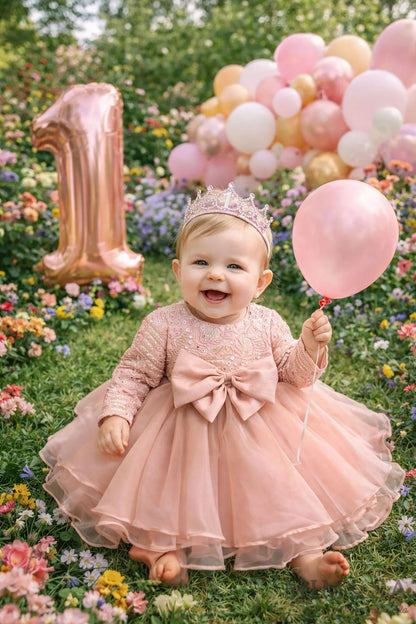 Blush Bloom Birthday Frock