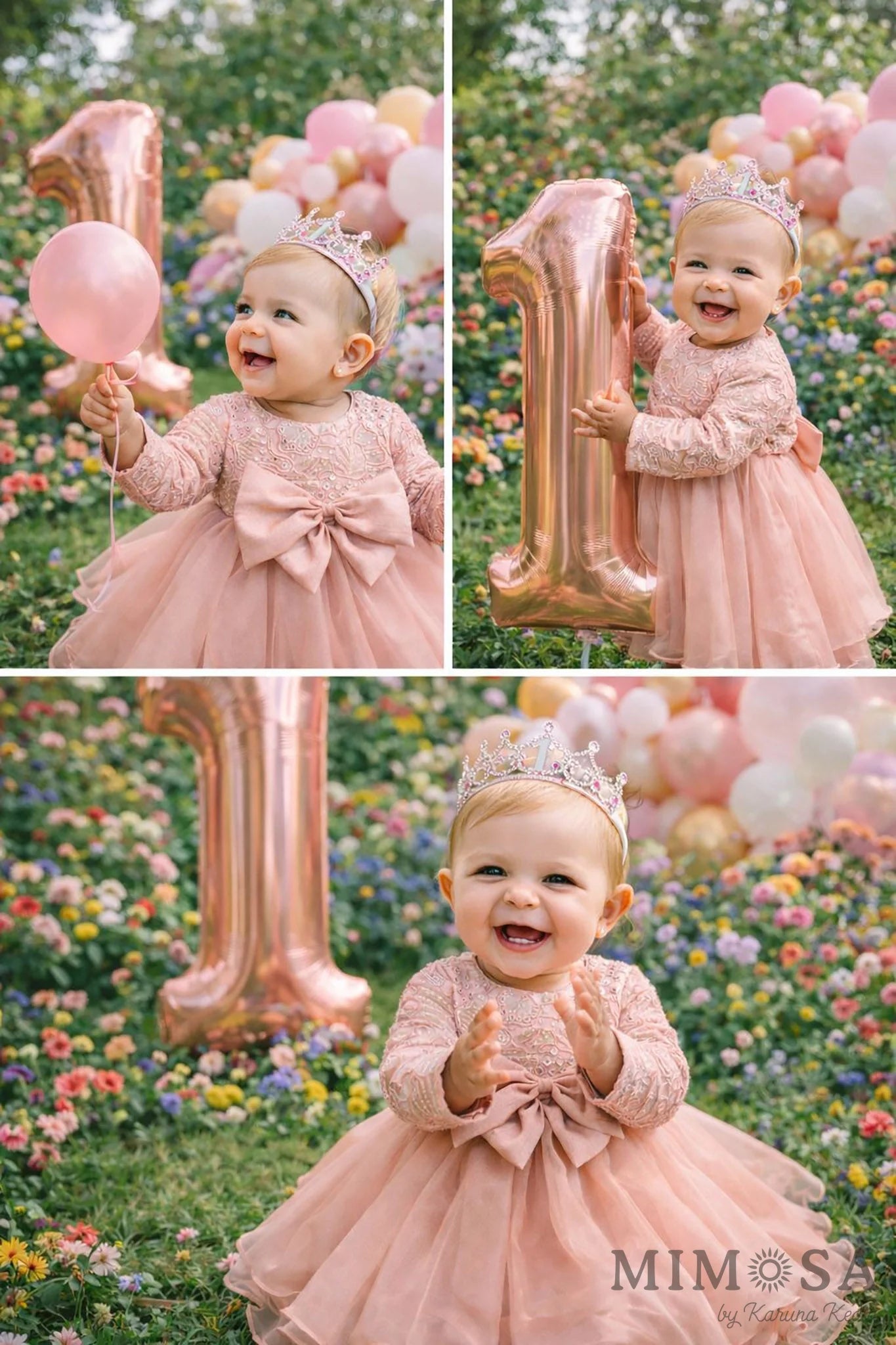 Blush Bloom Birthday Frock