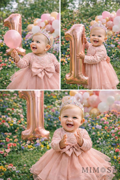 Blush Bloom Birthday Frock