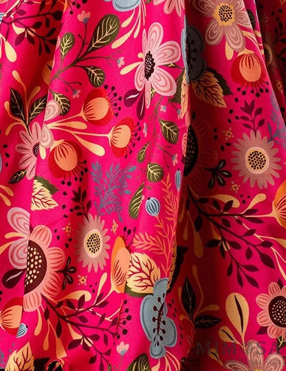 Boys - floral jacket  plain cotton silk Kurta with cotton silk bottoms with patchwork around the neck