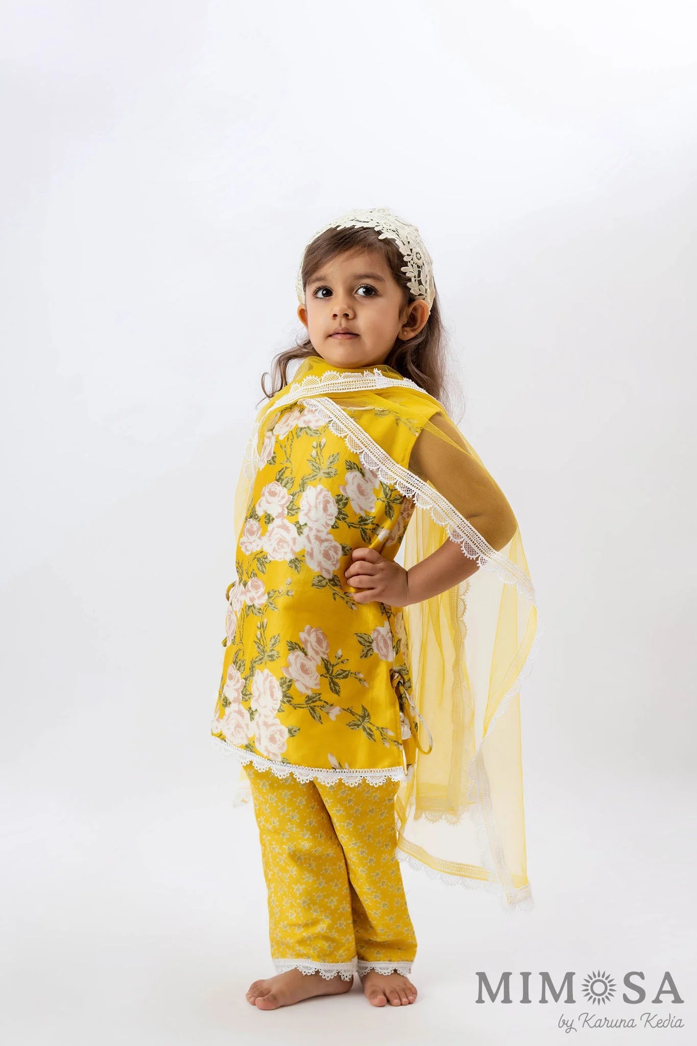 Chanderi suit set