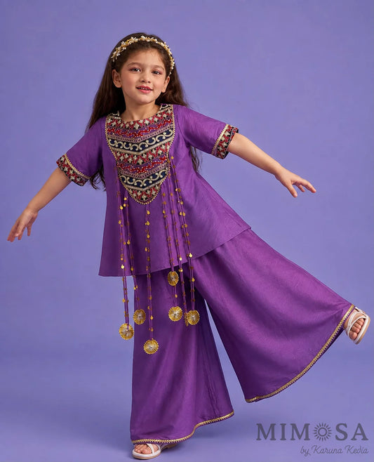 Flared Kurti & Palazzo Set