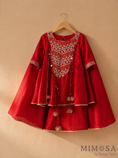 Flared Kurti & Palazzo Set