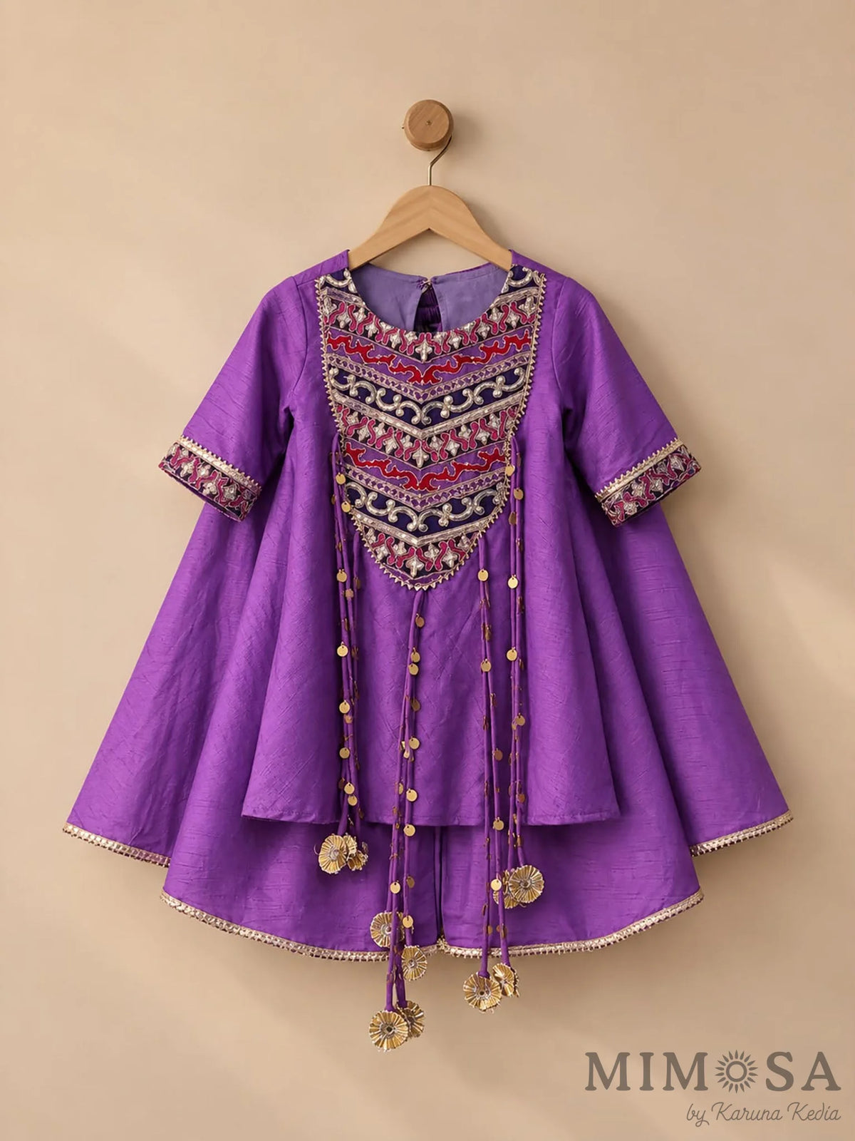 Flared Kurti & Palazzo Set