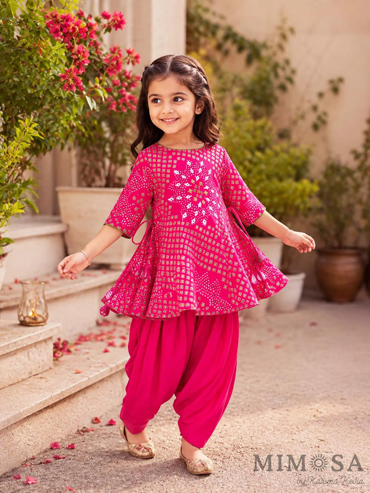 Girls’ Festive peplum  Set