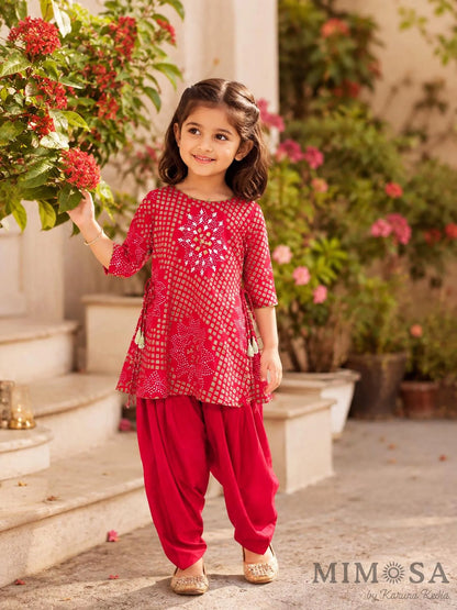 Girls’ Festive peplum  Set