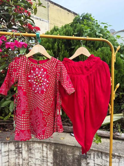 Girls’ Festive peplum  Set