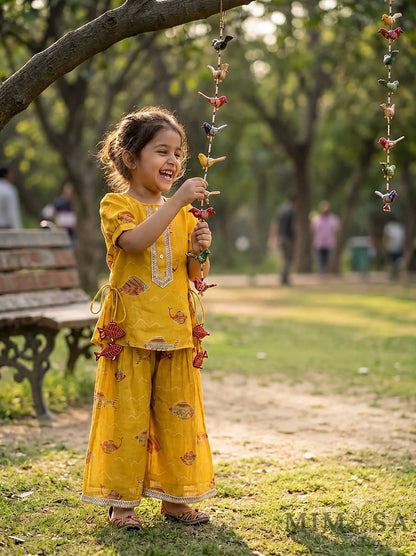 Kurti palazzo set