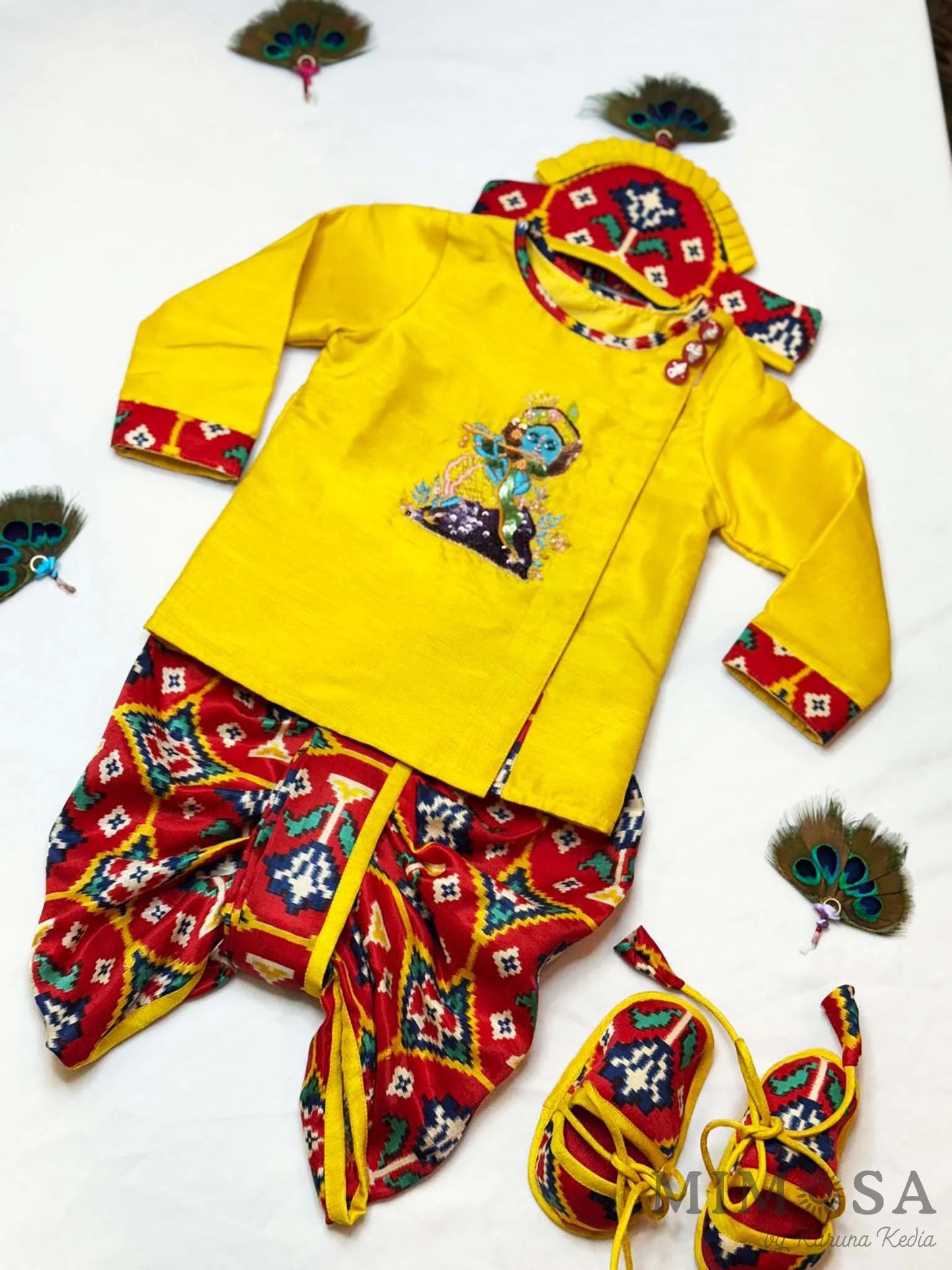 New born Krishna set - Jaamna