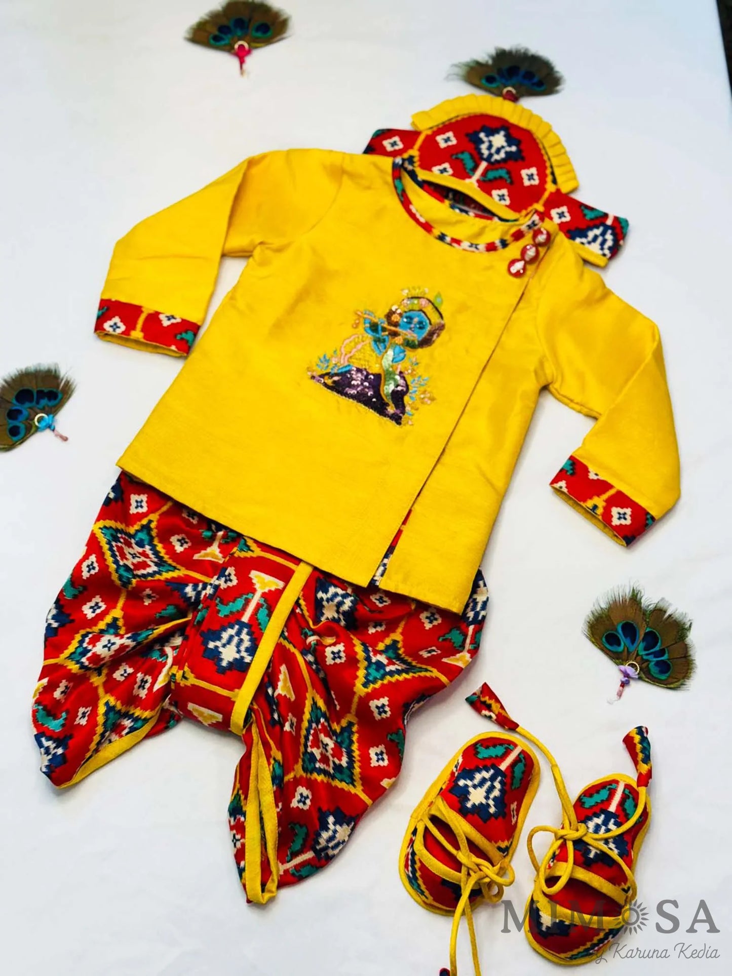 New born Krishna set - Jaamna