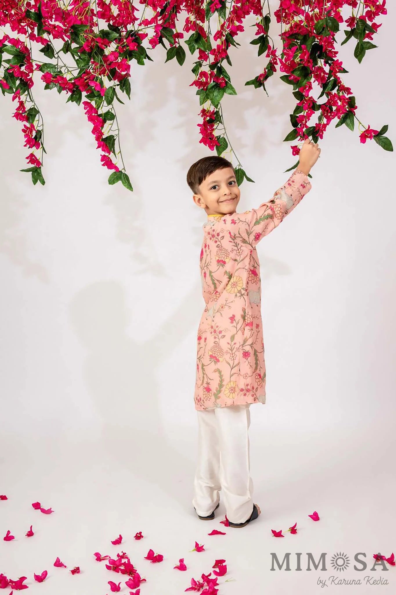 Pichwai print mal chanderi kurta sets