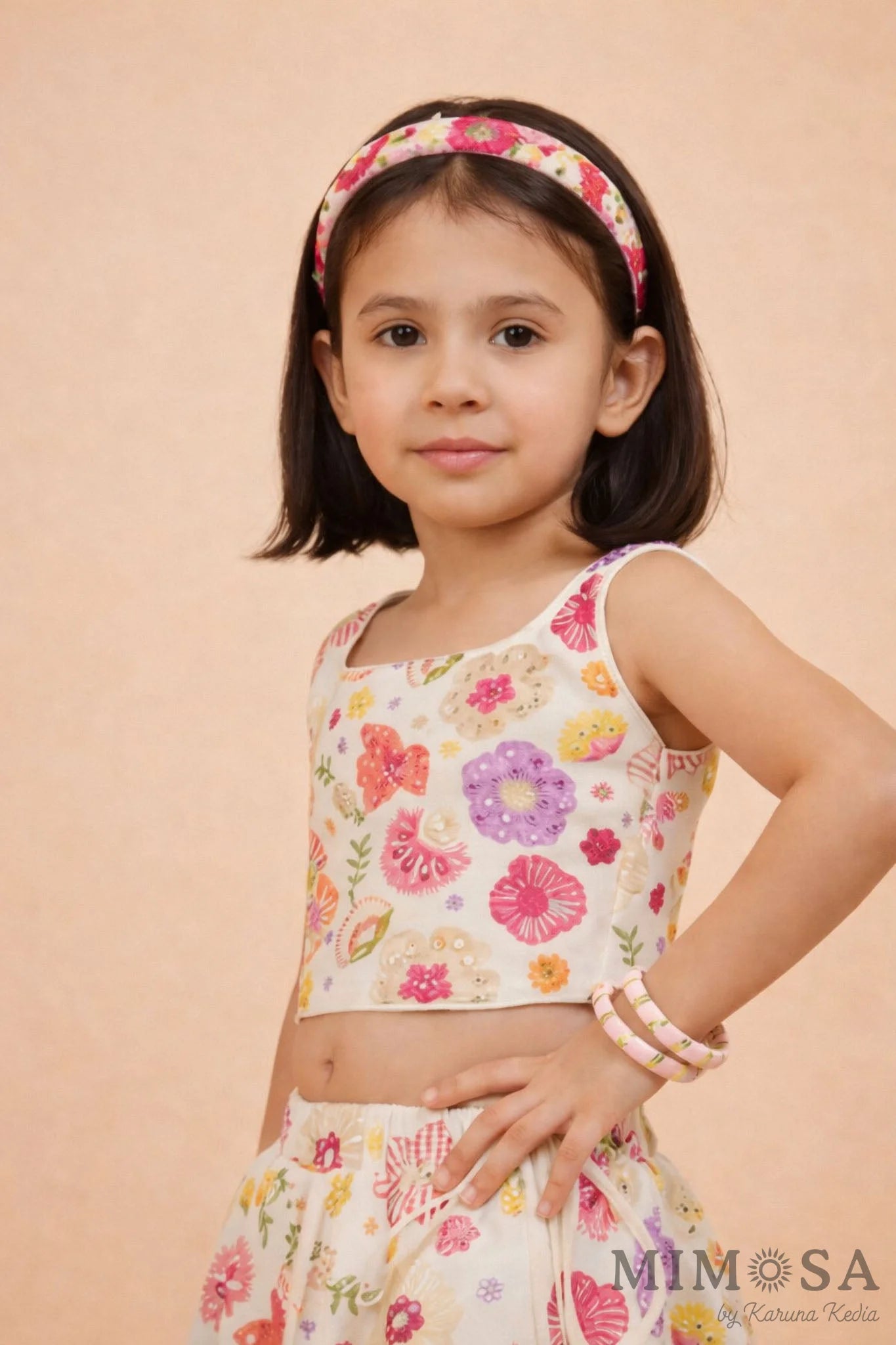 Spring lehnga set
